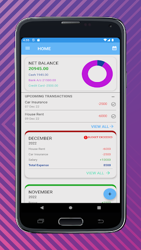 Expense Manager Screen 2