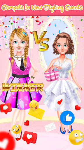 Android application Girls Fashion Dress up Contest screenshort