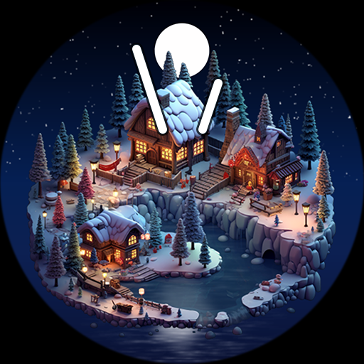 Horizon Snow Globe Watch Face logo