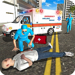 「城市救援救護車駕駛」圖示圖片
