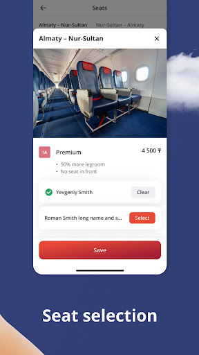 FlyArystan: buy flight tickets Screen 2