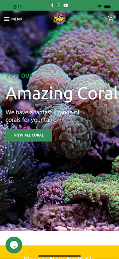 Android application Radical Reefs screenshort