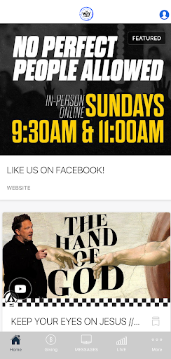 Android application The Way Church - OK screenshort