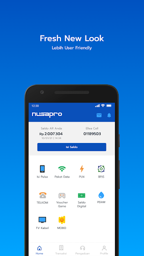 Android application NusaproApps screenshort