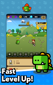 Screenshot 17 Hero Dino: Idle RPG android
