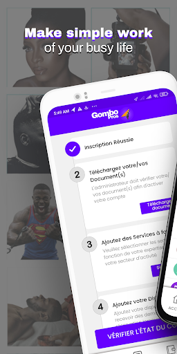 Android application Gombo Pros: Grow your business screenshort