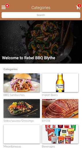 Rebel BBQ Screen 2
