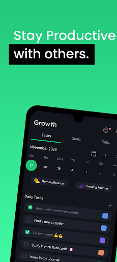 Android application LikeMind: Achieve & Connect screenshort