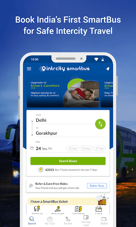 IntrCity: Bus Ticket Booking - 4.7.2.1 - (Android)