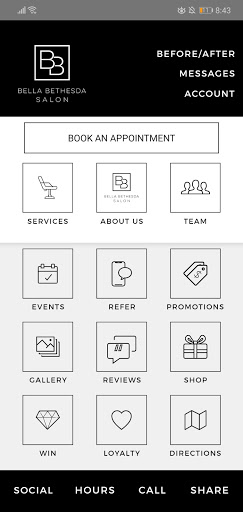 Bella Bethesda Salon Screen 2