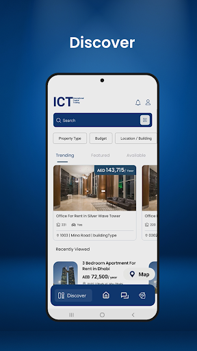 Android application ICT Properties screenshort