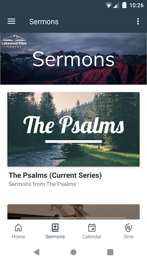 Lakewood Bible Chapel Screen 2