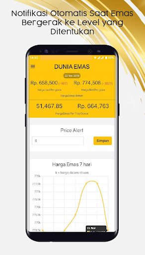 Android application Dunia Emas screenshort