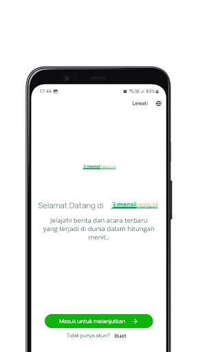 Android application Dimensi News screenshort