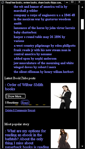 Android application TBR Read and Review Books screenshort