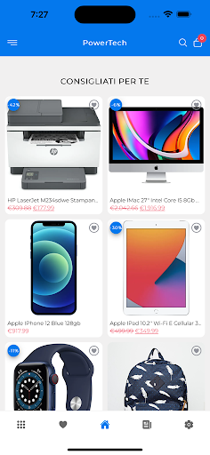 PowerTech Store Screen 2