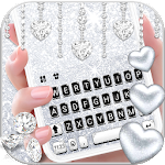 Cover Image of Download Silvery Glitter Keyboard Theme 7.5.7_0730 APK
