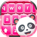 Cover Image of Download Cute Panda Live Keyboard  APK