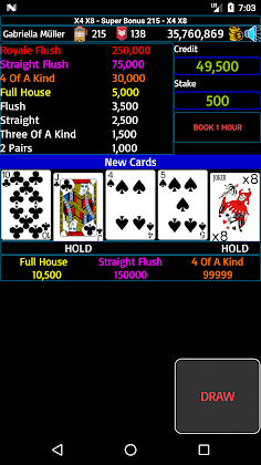 Video Poker Lebanon - Screenshot 2