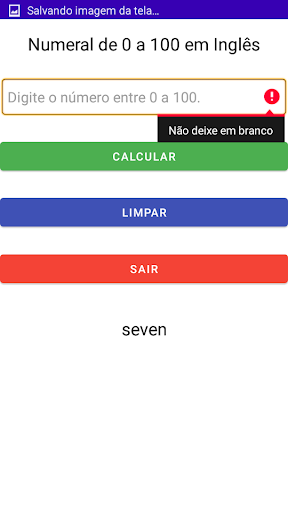 Numeral de 0 a 100 em Inglês