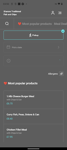 Sharons Fish & Chips Screen 3