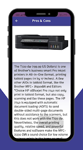 Brother T720dw Printer Guide