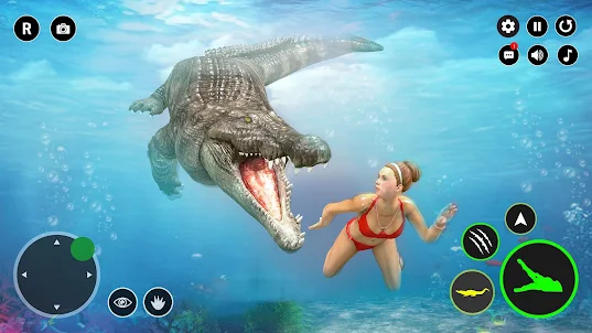 Crocodile Animal Sim Games 3D
