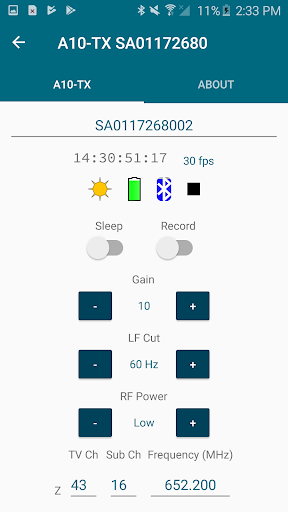 A10-TX Remote Screen 3
