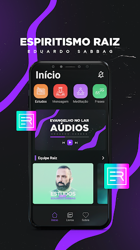 Android application Espiritismoraiz Eduardo Sabbag screenshort
