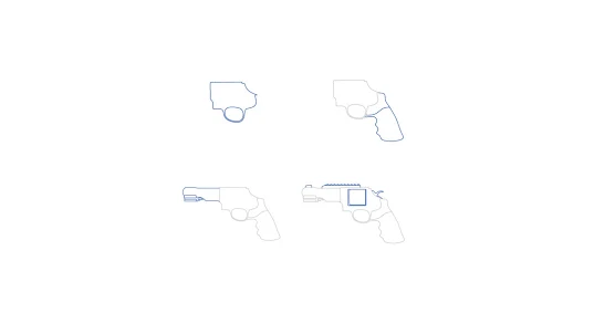 How to draw cs go weapons