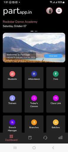 Android application PartApp screenshort