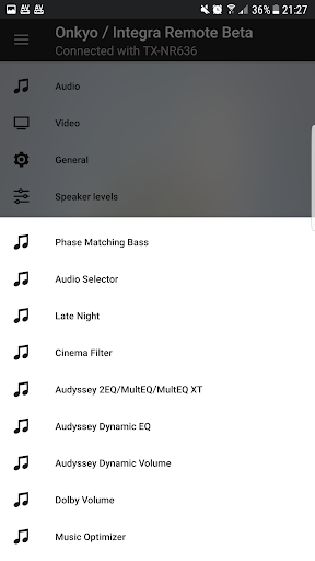 Remote for Onkyo / Integra Screenshot