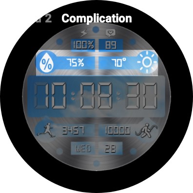 N_SPORT631 BlockLife WatchFace screenshot 8
