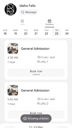Screenshot of plunj.co