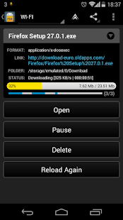 Loader Droid download manager Screenshot