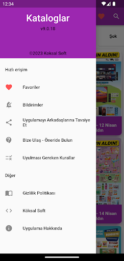 Market Katalogları Screen 2