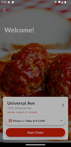 Android application Johnny C's Deli & Pasta screenshort