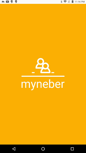 Android application MyNeber screenshort
