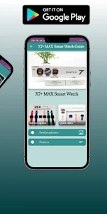 X7+ MAX 스마트 워치 가이드