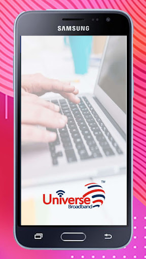 Android application Universe Broadband screenshort