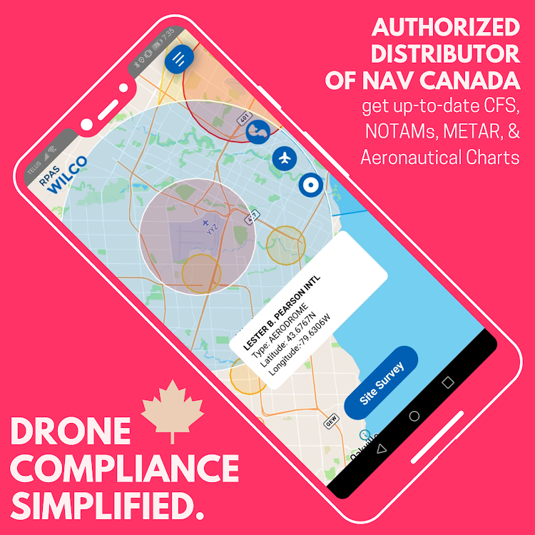 RPAS WILCO: Drone Flight Plans - 2.4.3 - (Android)
