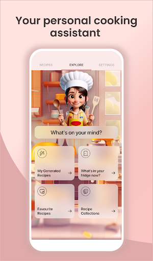 Screenshot of AI Recipe: Recipes Generator