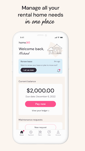 Android application Home365 Resident screenshort