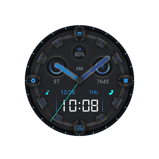 Carbon Gray For Wear OS logo