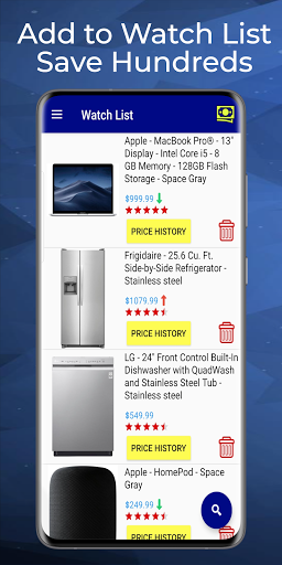 Android application Scanner & Tracker for BestBuy screenshort