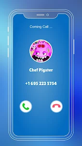 Chef Pigster fake call