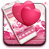 Hearty Pink Love Theme icon