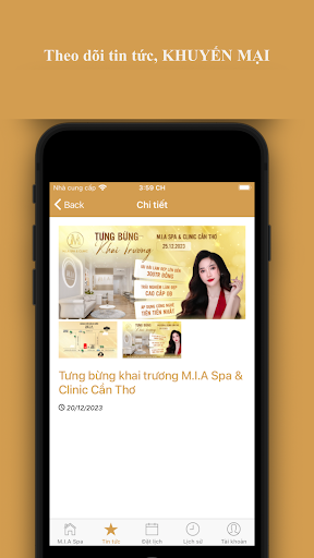 M.I.A Spa & Clinic Screen 3