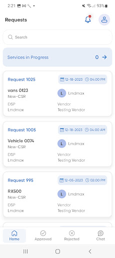 Fleet Technician Screen 3