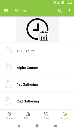 HarborLife Church App Screen 3